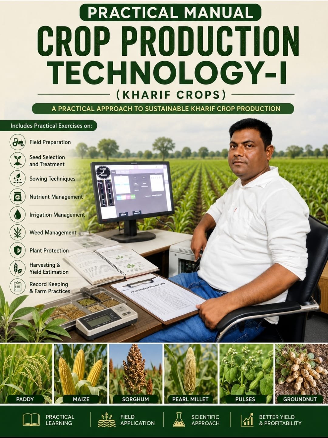 Crop Production Technology – I (Kharif Crops) (AGR 211): Practical Manual