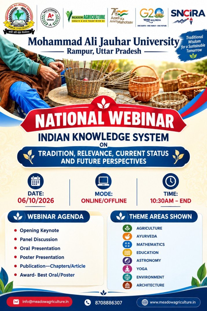 National Webinar on Indian Knowledge System