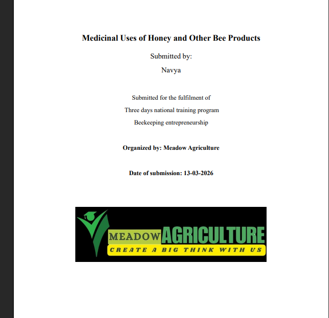 MEDICINAL USES OF HONEY AND OTHER BEE PRODUCTS